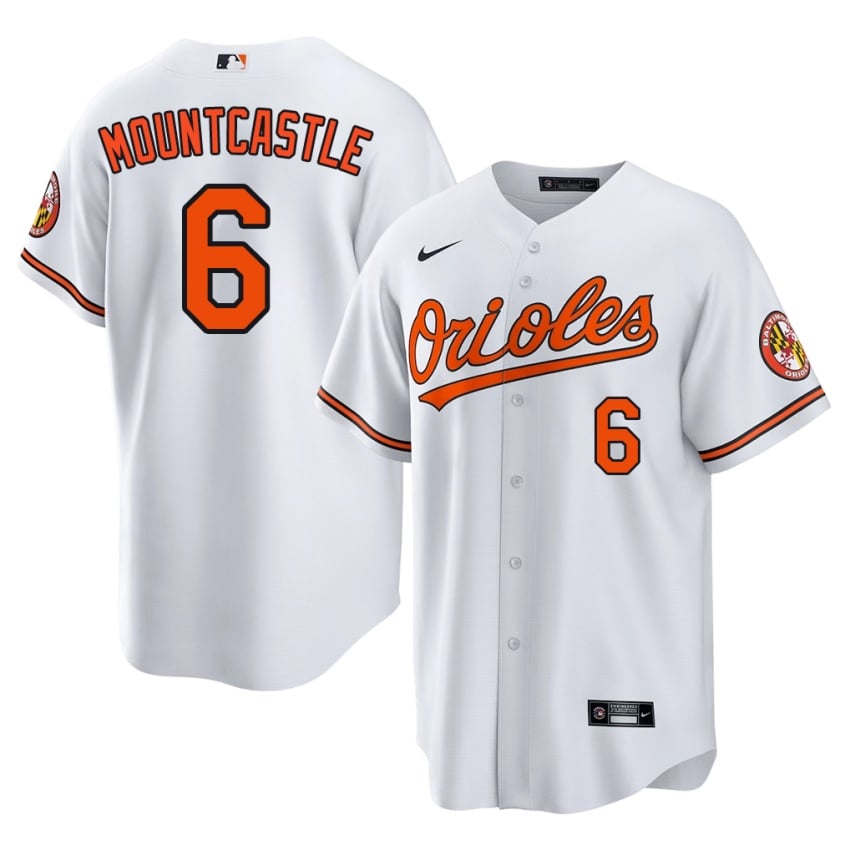 Birdland Ryan Mountcastle White #6 Men 2026 Jerseys 699592-498